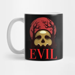 Halloween Scary Evil Pumpkin Funny Pumpkin Head Mug